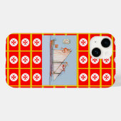 Coques Case-Mate iPhone Marine Toscane Médicis (Verso (horizontal))