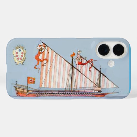Coques Case-Mate iPhone Marine Toscane Médicis (Verso (horizontal))