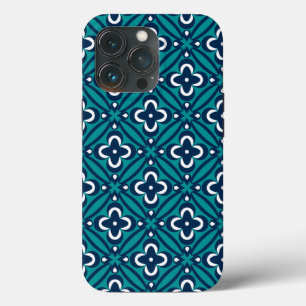 Case-Mate iPhone Case Marine, Turquoise et blanche