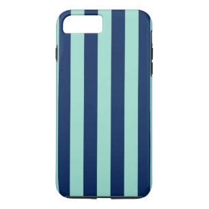 Coque Case-Mate Pour iPhone Marine verticale et bandes vertes légères