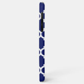 Coques Case-Mate iPhone Marine Whats Marocain #5 Framboise 3 Monogramme in (Dos/Gauche)