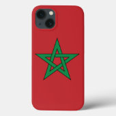 Coques Case-Mate iPhone Maroc - Drapeau marocain (Verso)