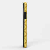 Coques Case-Mate iPhone Marocain moutarde jaune motif 3 monogramme (Dos/Droite)