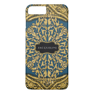 Coque Case-Mate Pour iPhone Marocain Scroll Parties scintillant or Swirl Eléga