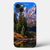 Coques Case-Mate iPhone Maroon bells (Verso)