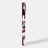 Coques Case-Mate iPhone Maroon gris filles volleyballs cadeaux motifs (Verso / Droite)