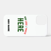 COQUES Case-Mate iPhone MARQUE BLANCHE MODERNE ET PERSONNALISABLE VÉRIFIÉE (Verso (horizontal))