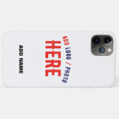 COQUES Case-Mate iPhone MARQUE BLANCHE MODERNE ET PERSONNALISABLE VÉRIFIÉE (Dos (Horizontal))