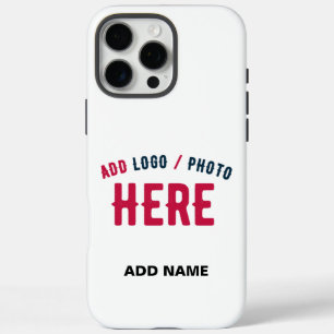 COQUES iPhone 16 PRO MAX MARQUE BLANCHE MODERNE ET PERSONNALISABLE VÉRIFIÉE