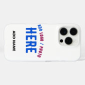 COQUES Case-Mate iPhone MARQUE BLANCHE MODERNE ET PERSONNALISABLE VÉRIFIÉE (Verso (horizontal))