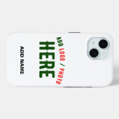 COQUES Case-Mate iPhone MARQUE BLANCHE MODERNE ET PERSONNALISABLE VÉRIFIÉE (Verso (horizontal))