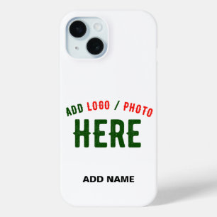 COQUE POUR iPhone 15 MARQUE BLANCHE MODERNE ET PERSONNALISABLE VÉRIFIÉE