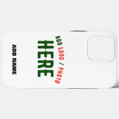 COQUES Case-Mate iPhone MARQUE BLANCHE MODERNE ET PERSONNALISABLE VÉRIFIÉE (Verso (horizontal))