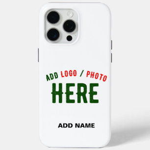 COQUE iPhone 15 PRO MAX MARQUE BLANCHE MODERNE ET PERSONNALISABLE VÉRIFIÉE