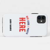 COQUES Case-Mate iPhone MARQUE BLANCHE MODERNE ET PERSONNALISABLE VÉRIFIÉE (Dos (Horizontal))