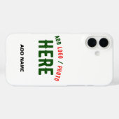 COQUES Case-Mate iPhone MARQUE BLANCHE MODERNE ET PERSONNALISABLE VÉRIFIÉE (Verso (horizontal))