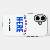 COQUES Case-Mate iPhone MARQUE BLANCHE MODERNE ET PERSONNALISABLE VÉRIFIÉE (Verso (horizontal))