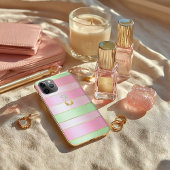 Coques Case-Mate iPhone Marque de Luxe Pastel Rose et Vert