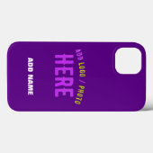 COQUES Case-Mate iPhone MARQUE VÉRIFIÉE INDIGO MODERNE ET PERSONNALISABLE (Verso (horizontal))