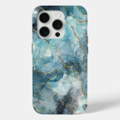 Coques Case-Mate iPhone Marques d'or vertes (Verso)