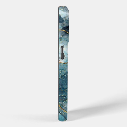 Coques Case-Mate iPhone Marques d'or vertes (Verso / Droite)