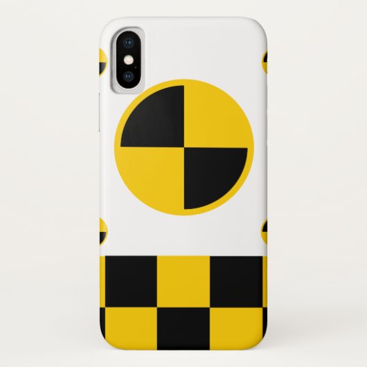 Coques Case-Mate iPhone Marqueurs vibrants d'essai d'accident (Dos)