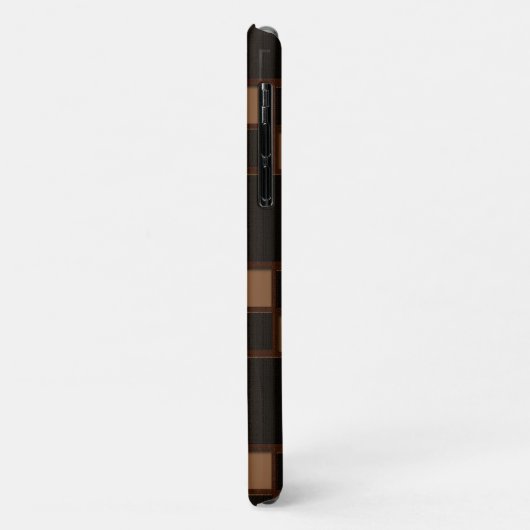 Coques Case-Mate iPhone Marron (Dos/Gauche)