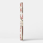 Coques Case-Mate iPhone Marsala Marsala Marsala Motif en Carrelage (Verso / Droite)