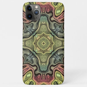 Etui iPhone Case-Mate Marsala Rouge ocre Jaune Turquoise Bali Motif Bati