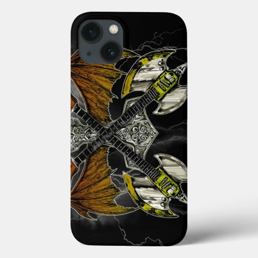 Coques Case-Mate iPhone Marteau des dieux guitares Thor (Verso)