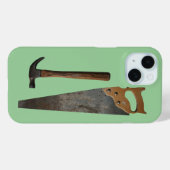 Coques Case-Mate iPhone Marteau et scie (Verso (horizontal))