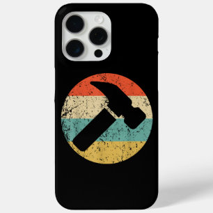 Coque iPhone 15 Pro Max Marteau rétro Vintage de charpentier