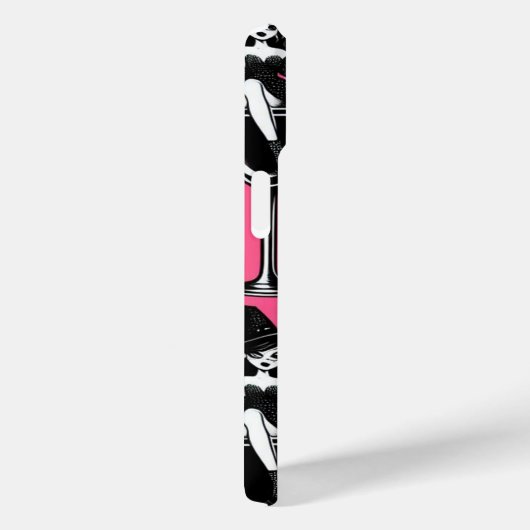 Coques Case-Mate iPhone Martini sorcière rose (Verso / Droite)