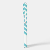 Coques Case-Mate iPhone Martini Time avec Motif Blue Chevron (Verso / Gauche)
