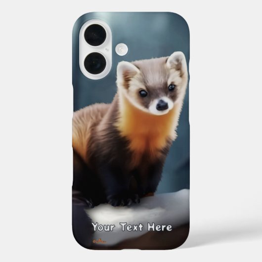 Coques Case-Mate iPhone Martre d'Amérique (Verso)