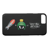 Coques Case-Mate iPhone MARVIN L'équation Emoji MARTIAN™ (Dos (Horizontal))