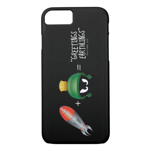 Coques Case-Mate iPhone MARVIN L'équation Emoji MARTIAN™ (Dos)