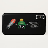 Coques Case-Mate iPhone MARVIN L'équation Emoji MARTIAN™ (Dos (Horizontal))