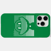 Coques Case-Mate iPhone MARVIN L'Icône rayée MARTIAN™ (Verso (horizontal))
