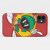Coques Case-Mate iPhone MARVIN MARTIAN™ Pointeur vers le haut (Dos (Horizontal))