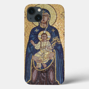 Coques Pour iPhone Mary And Jesus Mosaic
