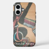 Coques Case-Mate iPhone MASAI Hakuna Matata (Verso)