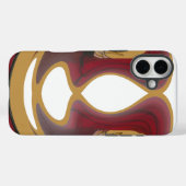 Coques Case-Mate iPhone Masai Tribal Whirt Art Imprimer (Verso (horizontal))