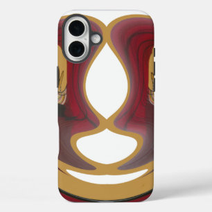 Coques iPhone 16 Plus Masai Tribal Whirt Art Imprimer