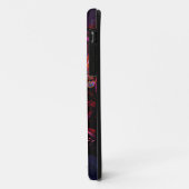 Coques Case-Mate iPhone Mascarade masque Beauté noir violet rose (Dos/Gauche)