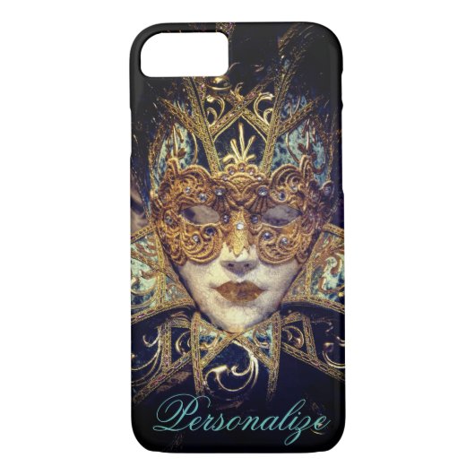 Coques Case-Mate iPhone Mascarade masque Victorian élégant or gothique (Dos)