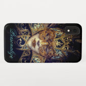 Coques Case-Mate iPhone Mascarade masque victorien élégant gothique (Dos (Horizontal))