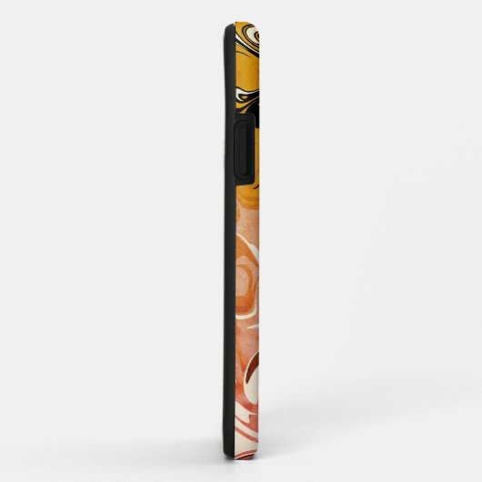 Coques Case-Mate iPhone Masculine Abstrait Moderne Cool Guys Personnalisé (Dos/Droite)