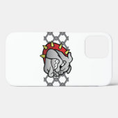 Coques Case-Mate iPhone Mason Bulldogs #6 (Verso (horizontal))