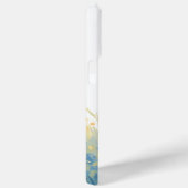 Coques Case-Mate iPhone Masquage de lapin blanc dans le pré (Verso / Droite)